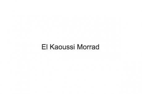 El Kaoussi Morrad Plâtrier